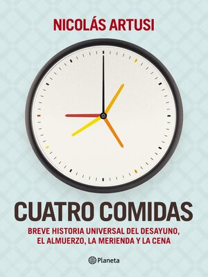 cover image of Cuatro comidas